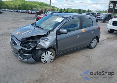 2019 Mitsubishi Mirage Es из США, поврежденный, VIN ML32A3HJ5KH000541